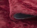 Ruby Faux Fur Area Rug 5x8