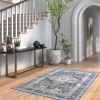 Wasilla Blue/Pink/Rust Area Rug 4x6