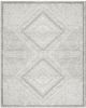 Benzara Gray Viscose Area Rug 8x10