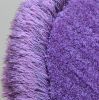 Heart Shape Hand Tufted 4-inch Thick Shag Area Rug (28-in x 32-in)