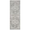 Distressed Medallion Woven Area Rug