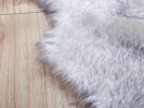 "Luxury Decorative" Hand Tufted Faux Fur Sheepskin Area Rug